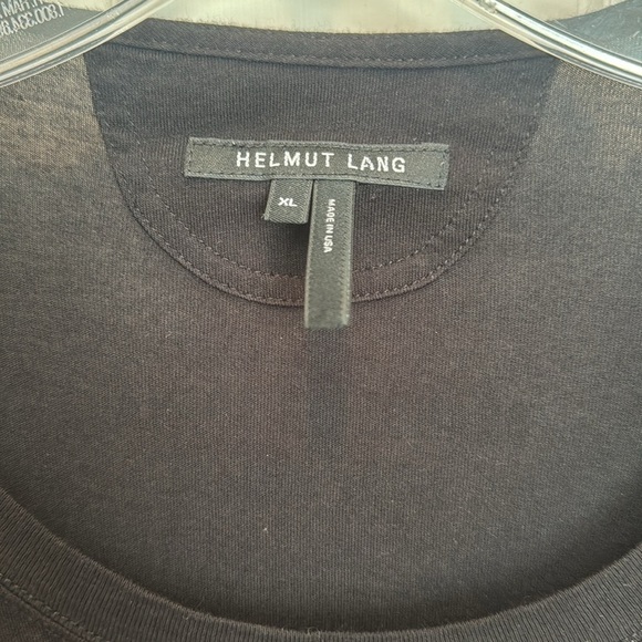 Helmut Lang black Black Graphic T-Shirt - Picture 3 of 5